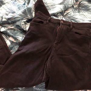 AE black skinny jeans